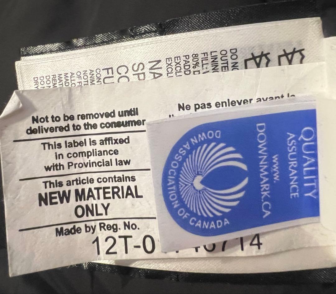 カナダグース ダウン グレー M 美品 グラファイト ファー モッズ　セール