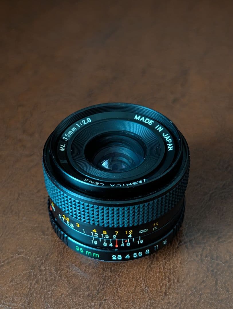希少　Yashica ML 35mm f/2.8 レンズ