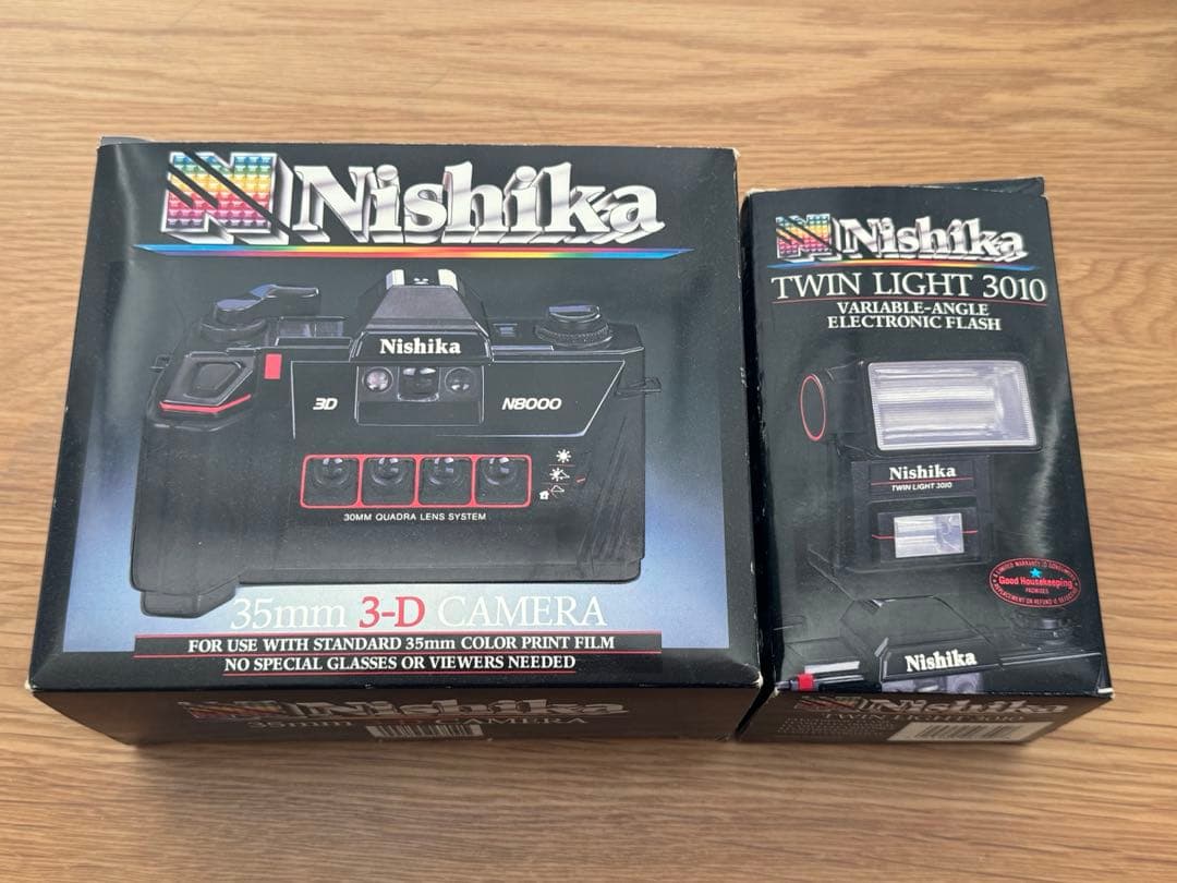 Nishika N8000 ほぼ未使用/ TWIN LIGHT 3010 未使用