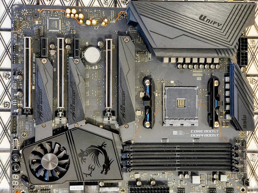 MSI MEG X570 UNIFY マザーボード 付属品完備 AM4 DDR4