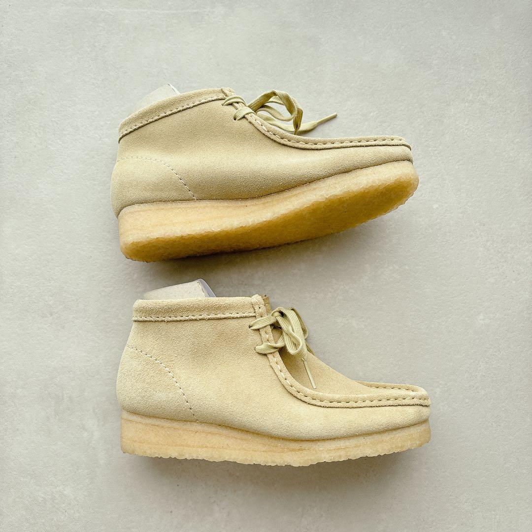 未使用　クラークス　ワラビー ブーツ　22