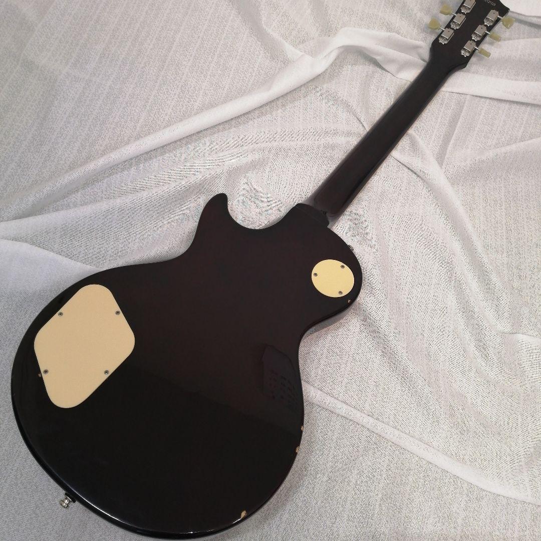 Burny Super Grade レスポールタイプ エレキギター ピンク