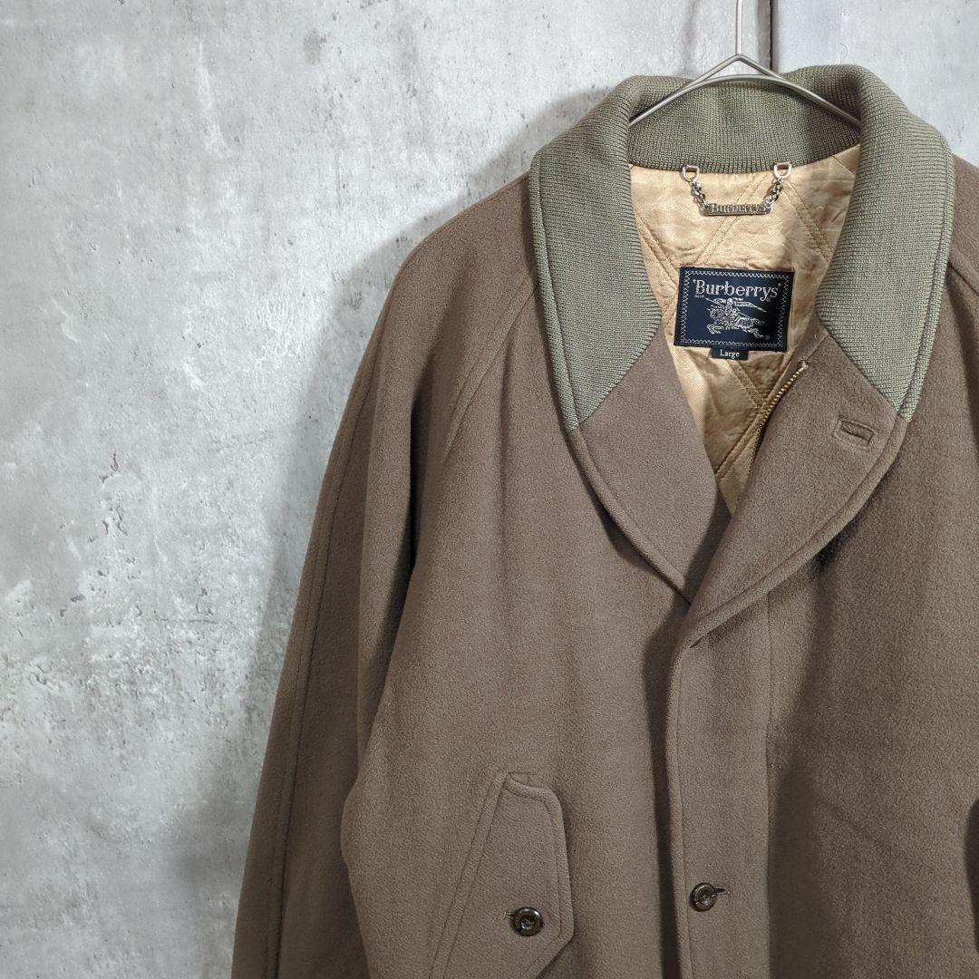 【80~90s】BURBERRYS バーバリー WoolJacketハリントン