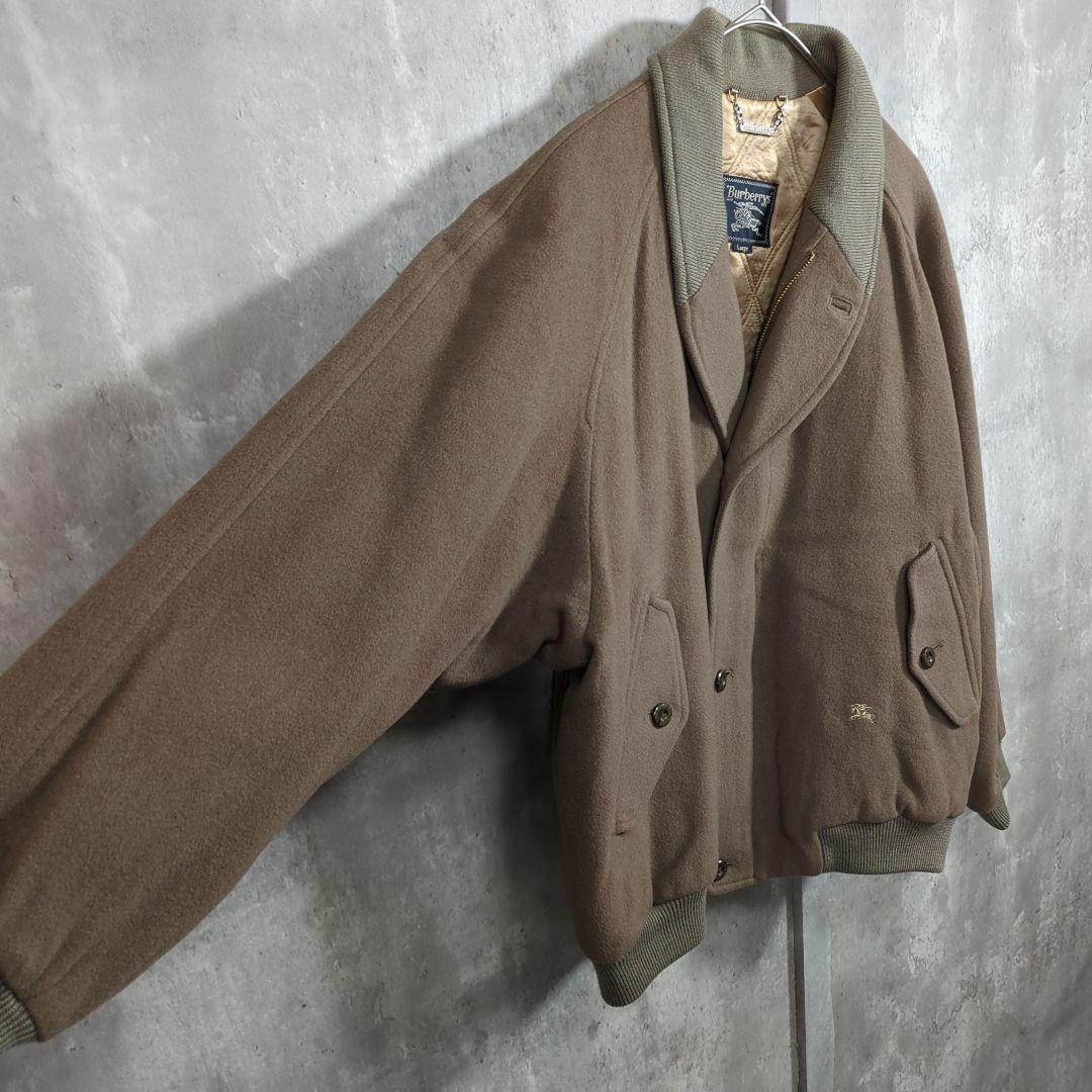 【80~90s】BURBERRYS バーバリー WoolJacketハリントン