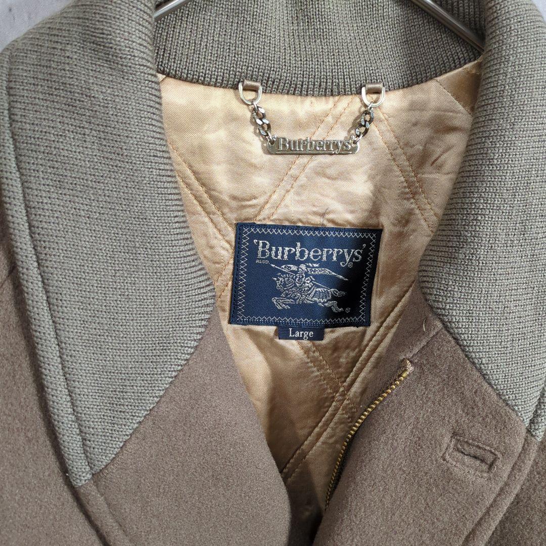 【80~90s】BURBERRYS バーバリー WoolJacketハリントン