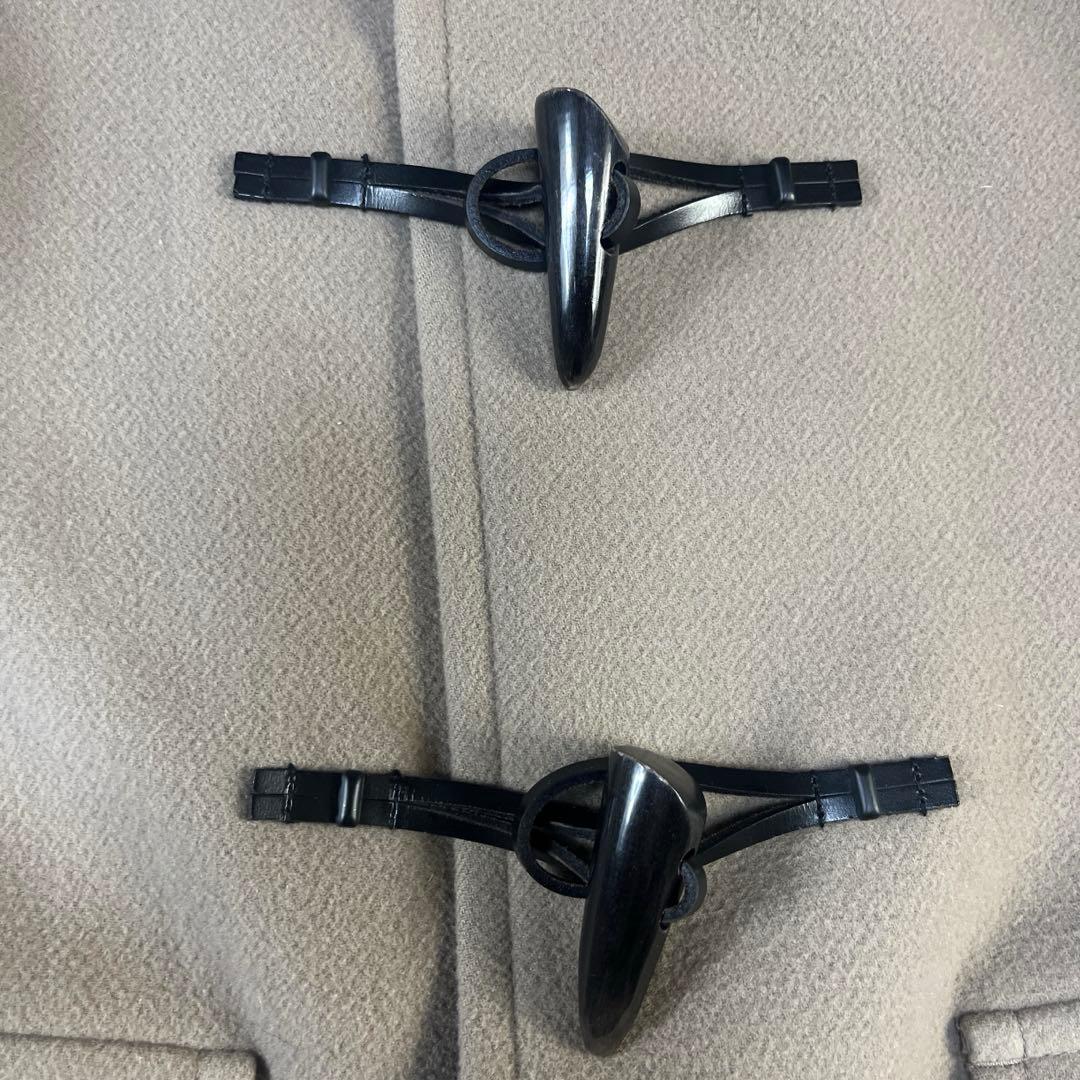 トゥモローランド マカフィー　ウールメルトンダッフルコート　36（M）グレージュ