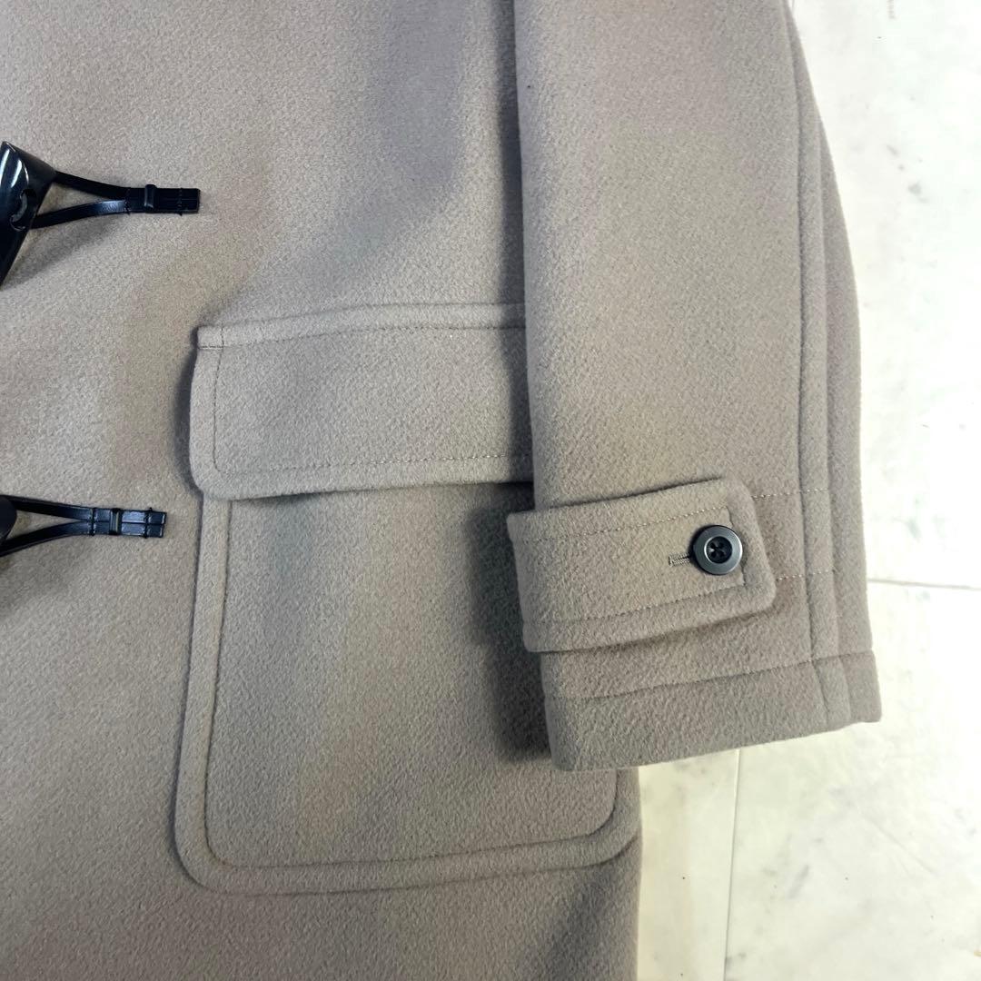 トゥモローランド マカフィー　ウールメルトンダッフルコート　36（M）グレージュ