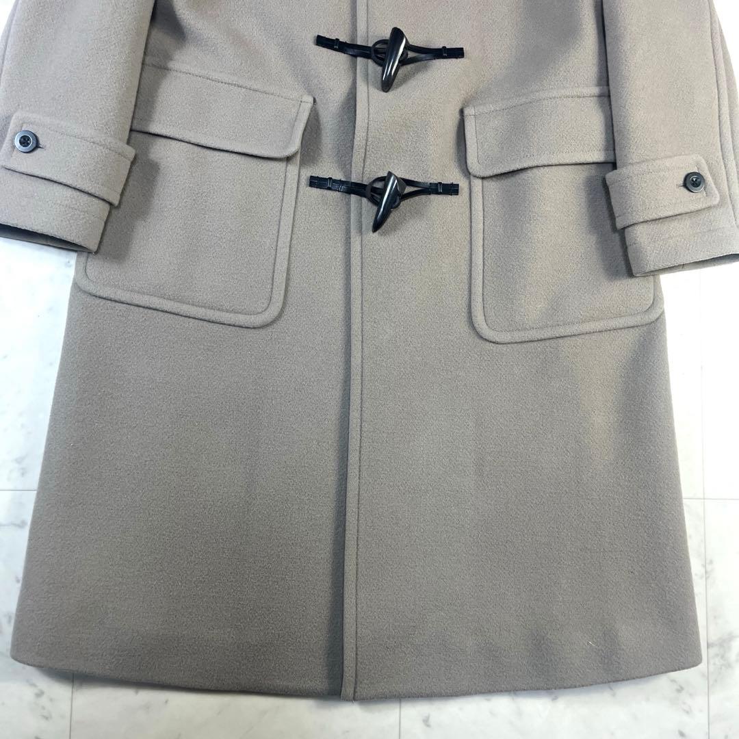 トゥモローランド マカフィー　ウールメルトンダッフルコート　36（M）グレージュ