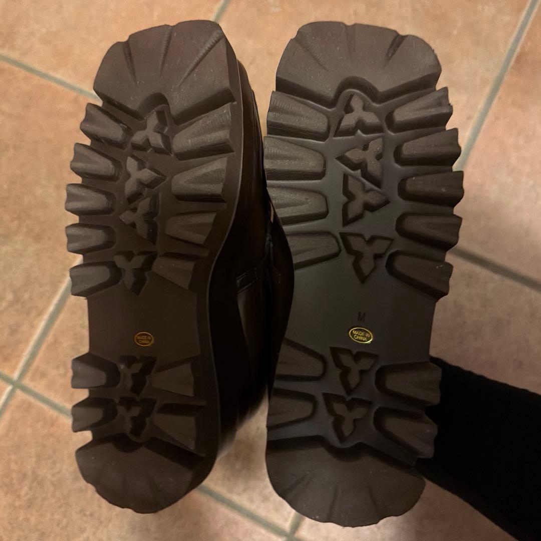 Darich プラットフォームローファー Mサイズ ブラウン