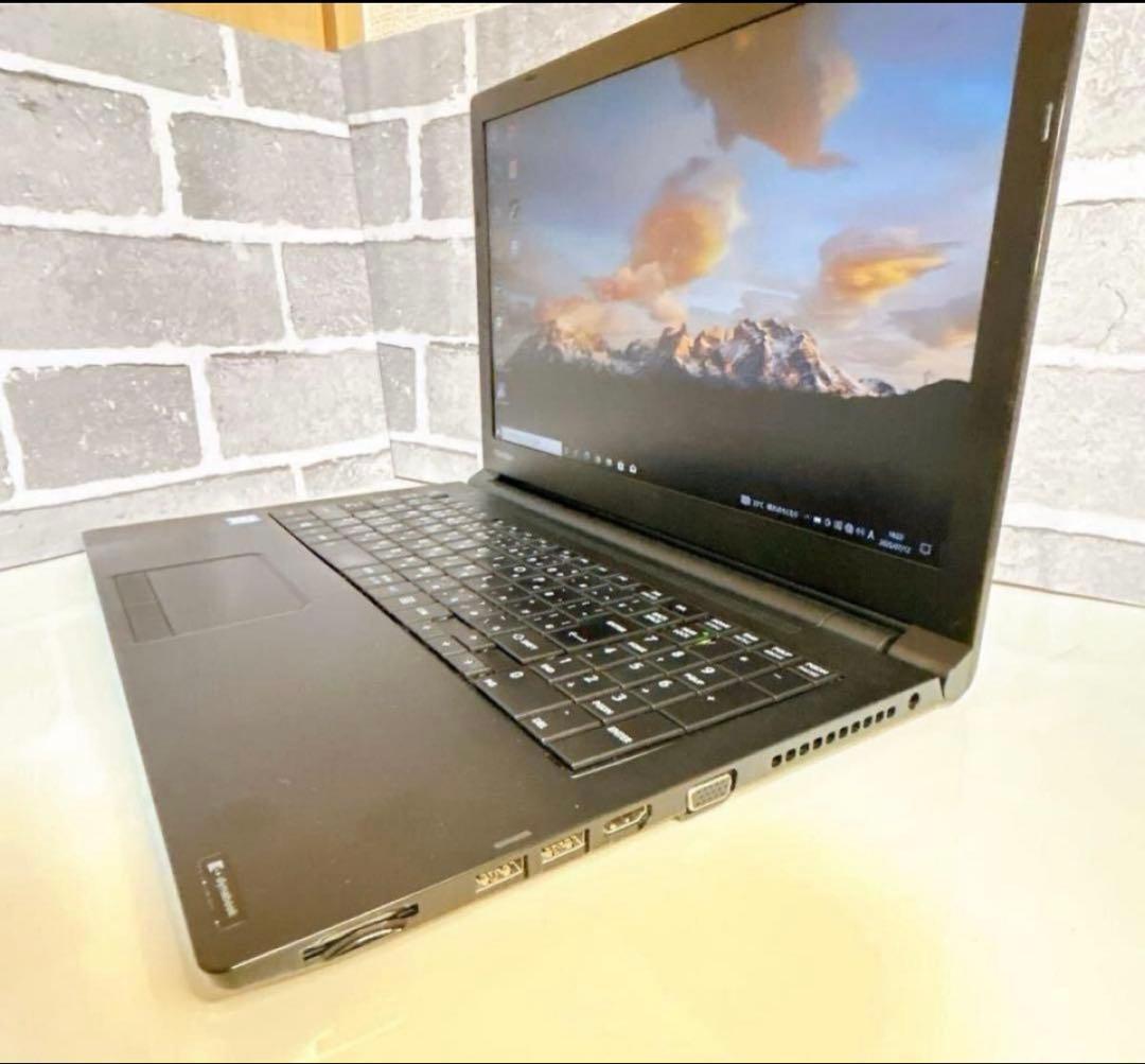 【特赤字】 東芝 dynabook 大画面 SSD ノートパソコン