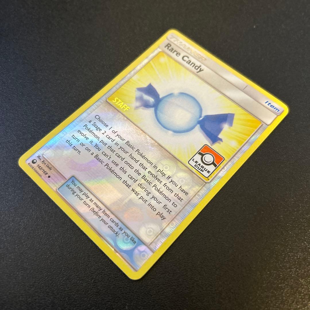 Rare Candy 142/168 League Cup Staff プロモ