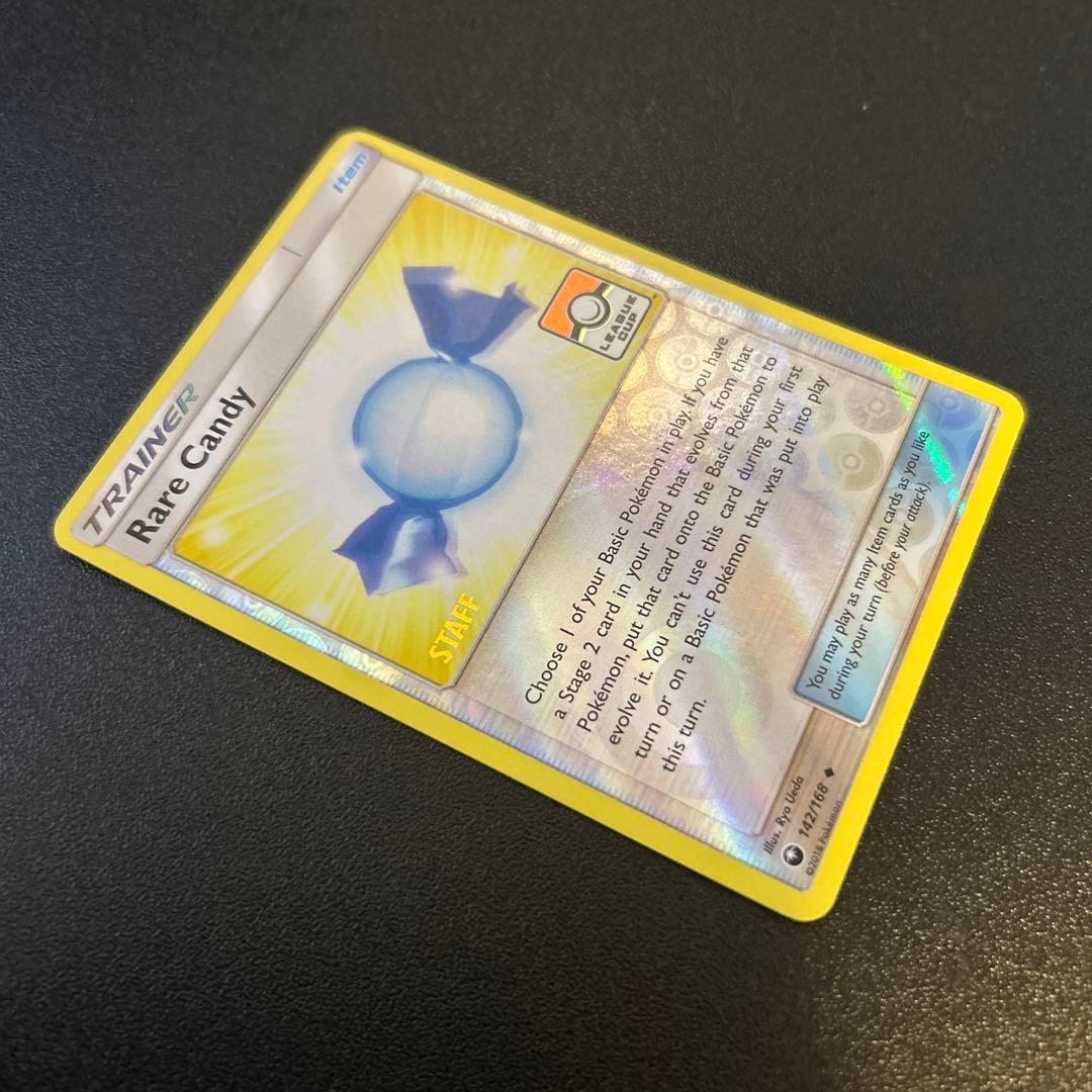 Rare Candy 142/168 League Cup Staff プロモ