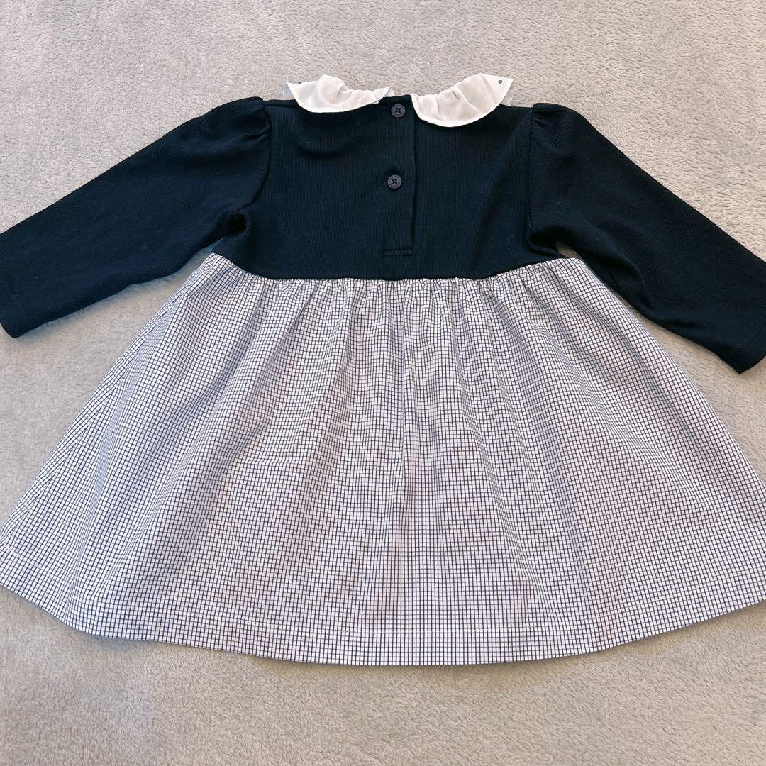 美品❣️ファミリア 80cmフォーマル ワンピース 入園式 誕生日 着画あり