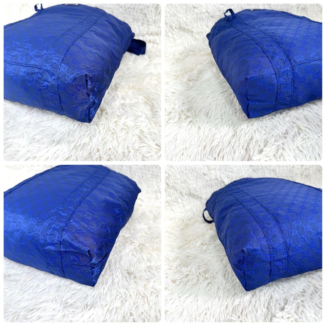 GUCCI グッチ エコバッグ テディベア くま ナイロン 犬 GG柄 トート