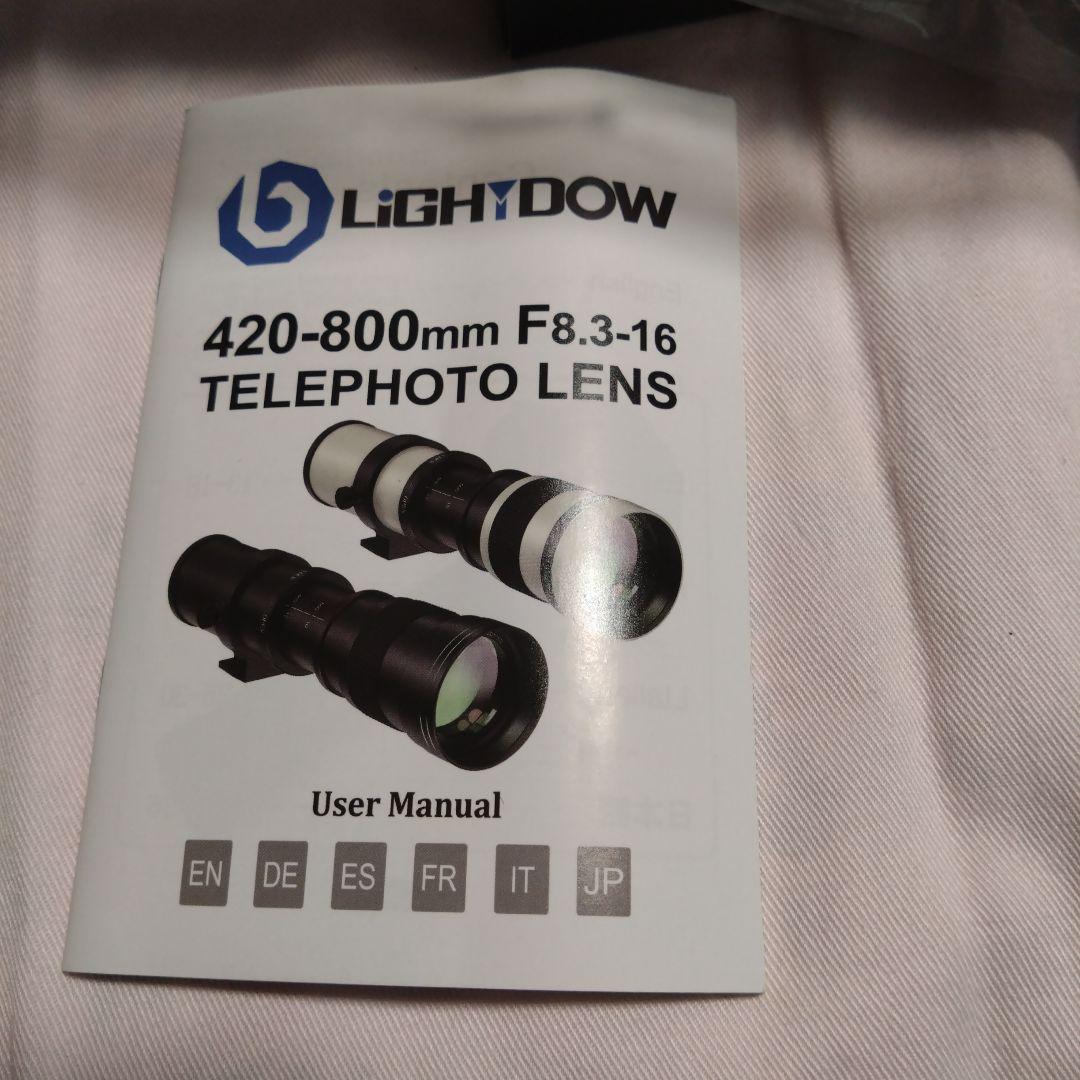 CANON　キャノン　用　超望遠ズームレンズ　420-800mm