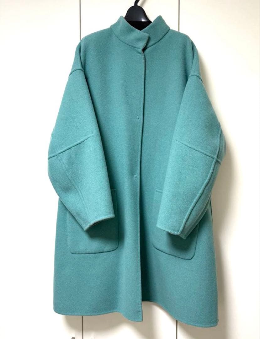 B.C STOCK リバーシブルミドル丈コート　グレー