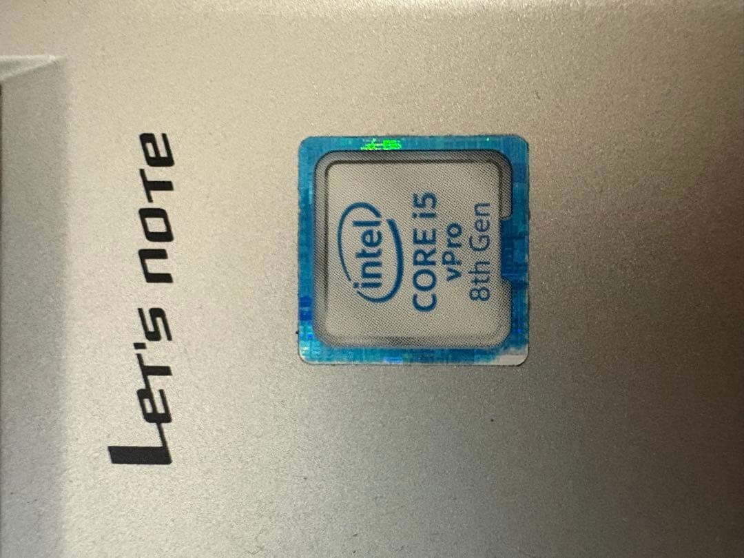 let's note CF-SV7 12型ノートパソコン/i5/8ギガ/11