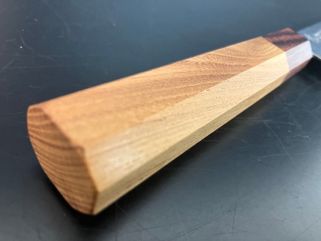 堺孝行　33層槌目ダマスカス和式　ペティナイフ180mm