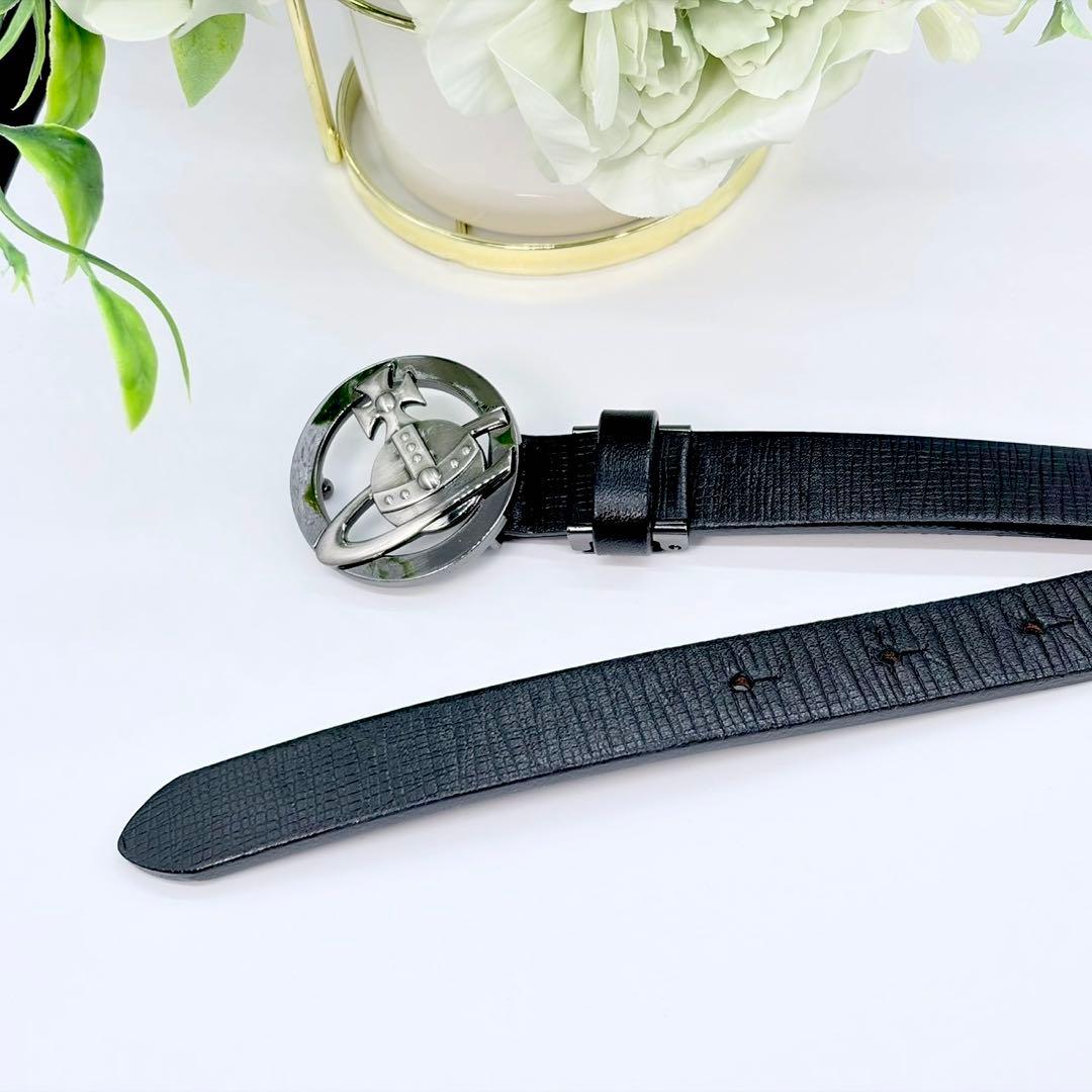 Vivienne Westwood オーブ バックル レザーベルト