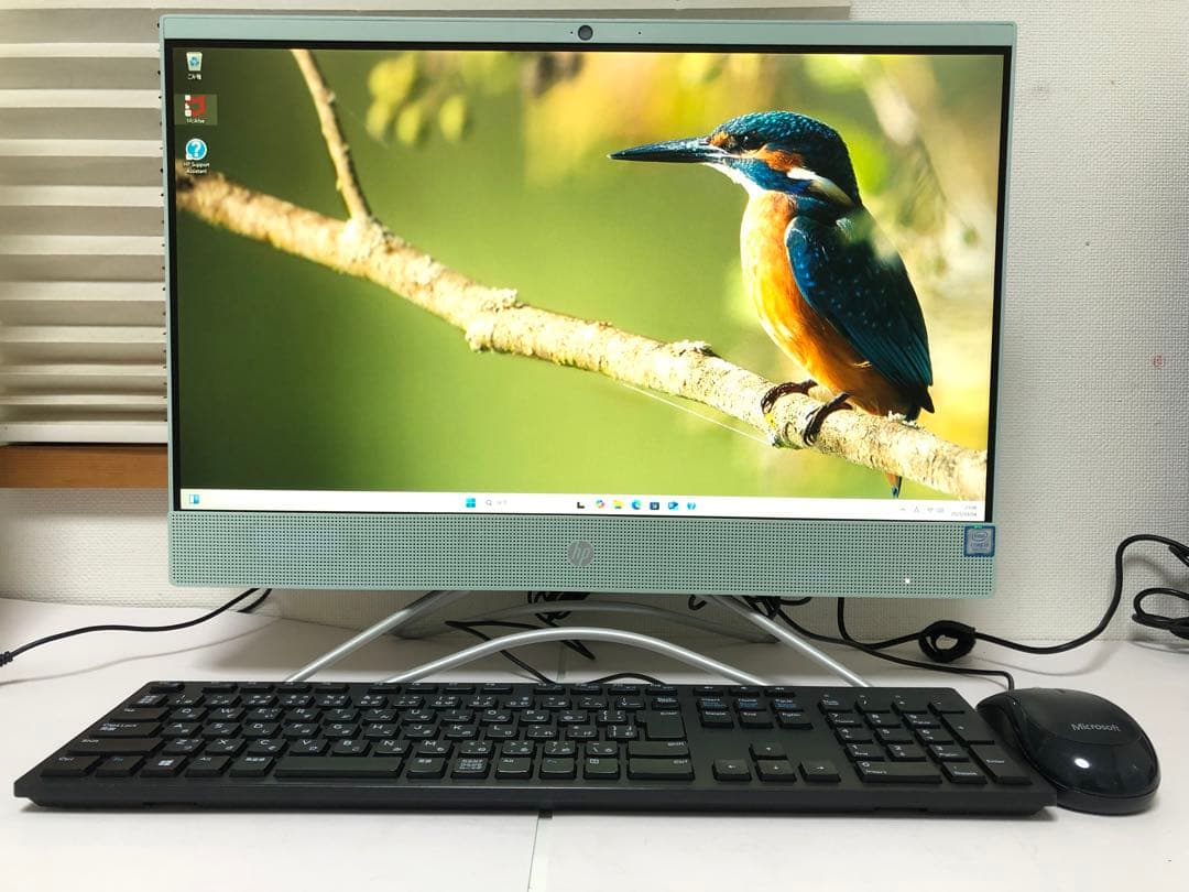 HP 22-c0132jp 第9世代CPU SSD タッチ Office2021