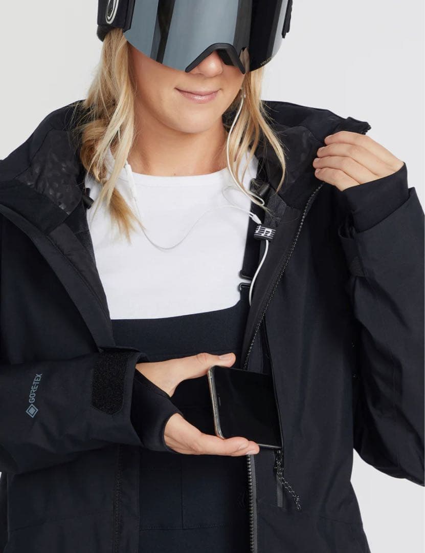 【新品】VOLCOM◾️ウーメンズゴアテックスJKT◾️Lサイズ◾️