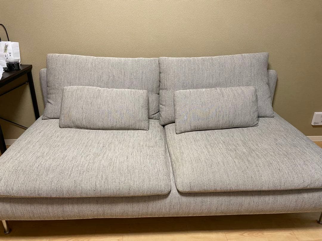 IKEA ソーデルハムン ソファー本体/クッション4点/カバーセット