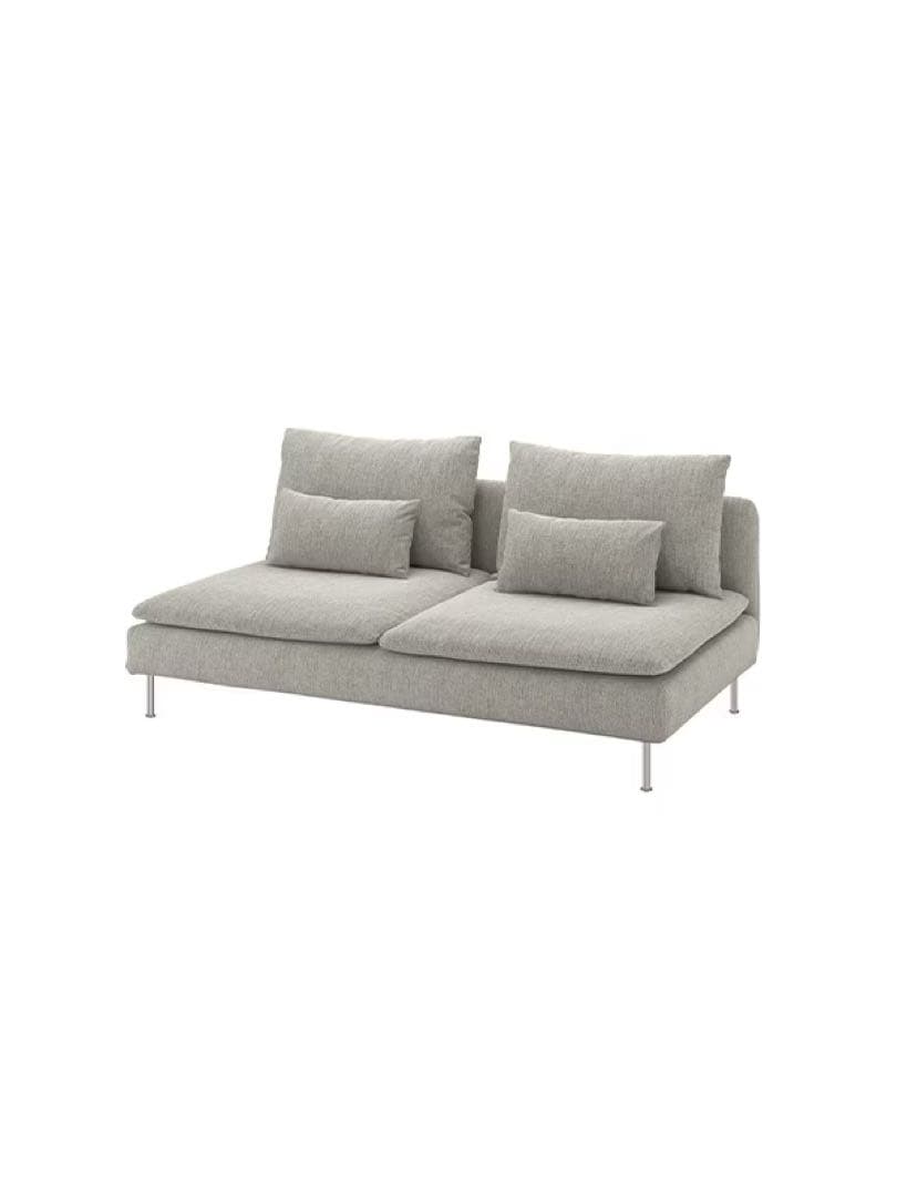 IKEA ソーデルハムン ソファー本体/クッション4点/カバーセット