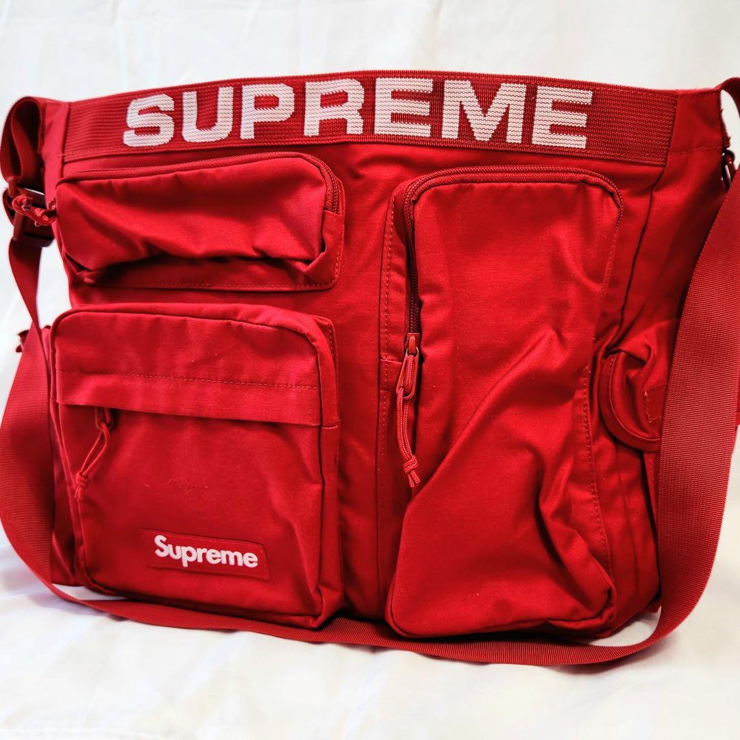 ほぼ新品 SUPREME 23SS メッセンジャー バッグ ショルダーバッグ