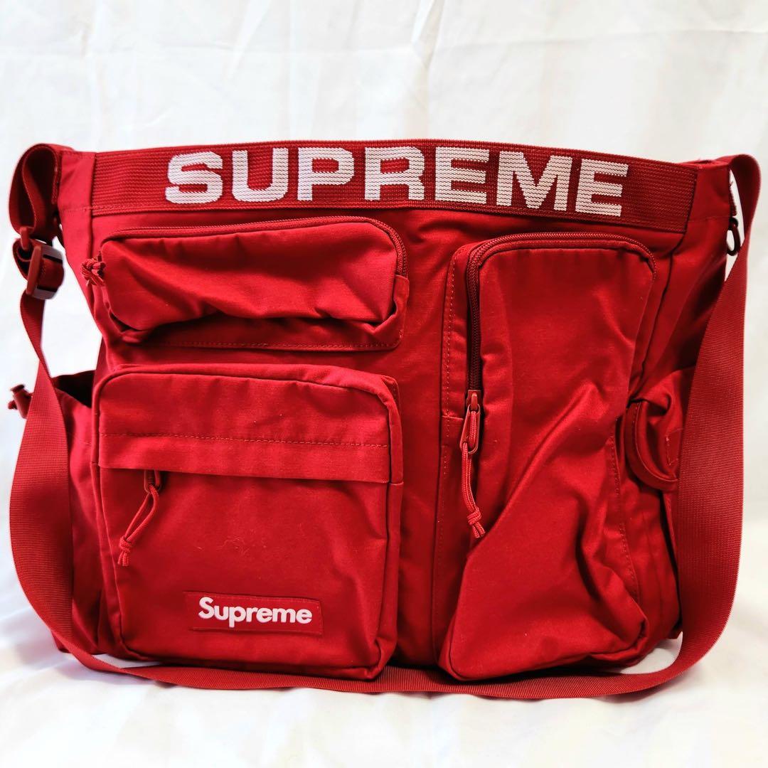 ほぼ新品 SUPREME 23SS メッセンジャー バッグ ショルダーバッグ