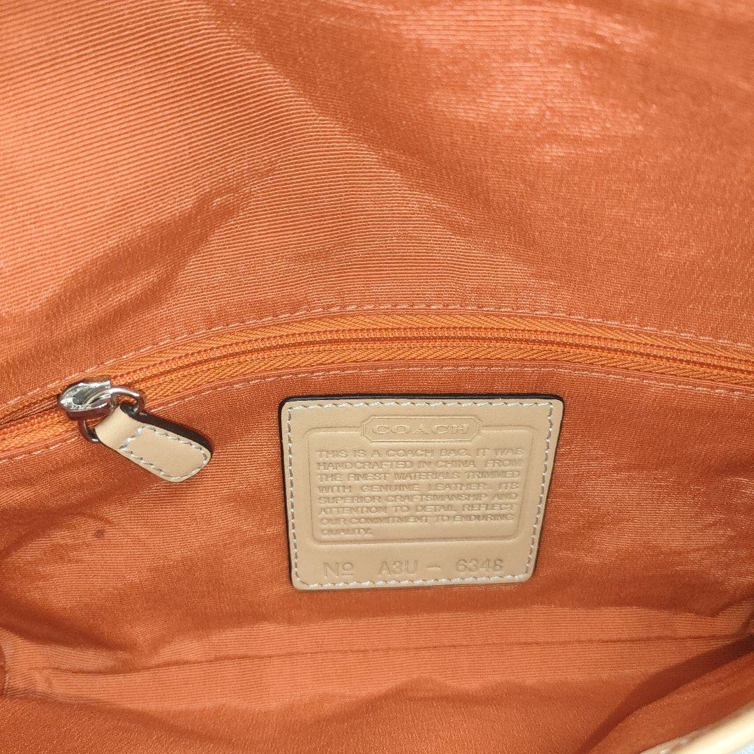 COACH コーチ アクセサリーポーチ ワンショルダー シグネチャー 6348