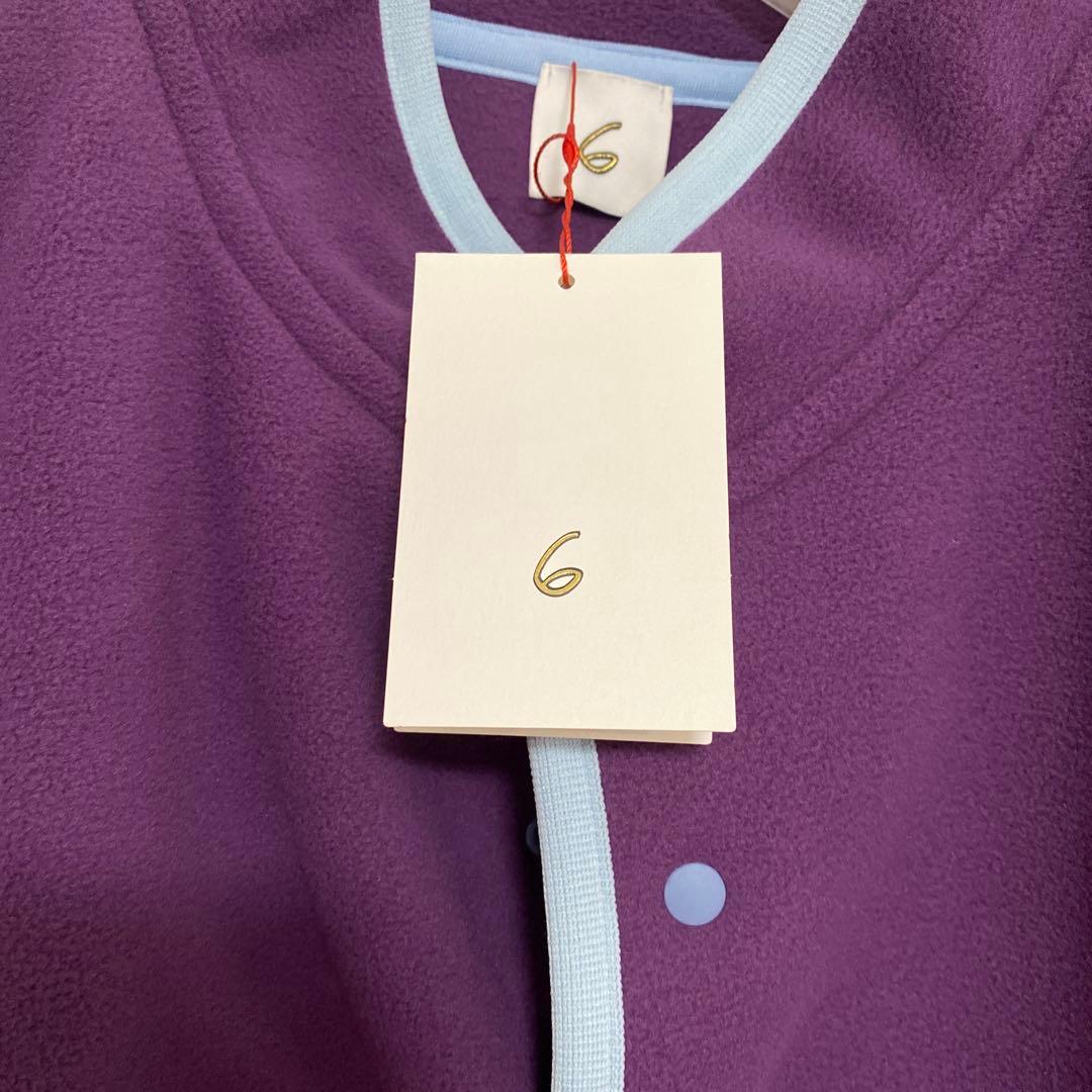 6 roku フリースプルオーバー 2025aw