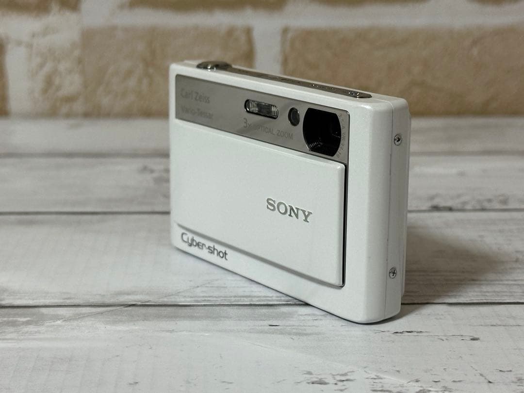 美品　SONY Cyber-shot DSC-T20 ホワイト 本体