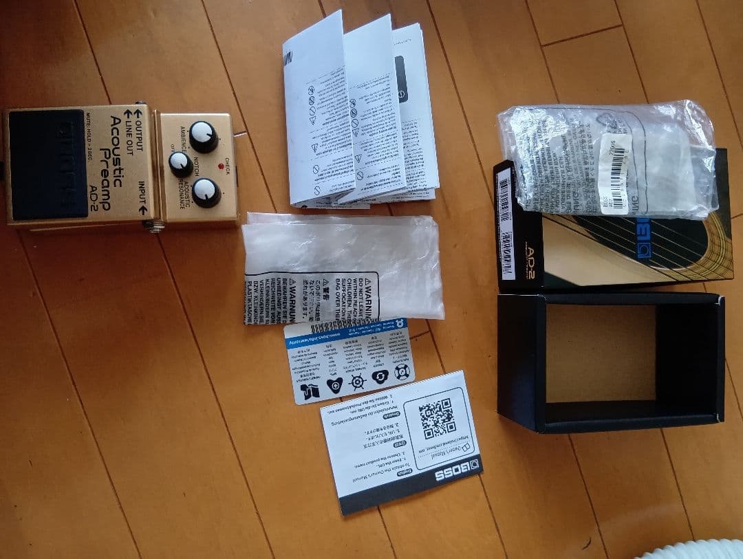 BOSS アコースティック　プリアンプ