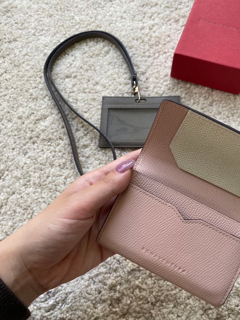 BONAVENTURA ボナベンチュラ 名刺入れ・カードホルダー 2点セット