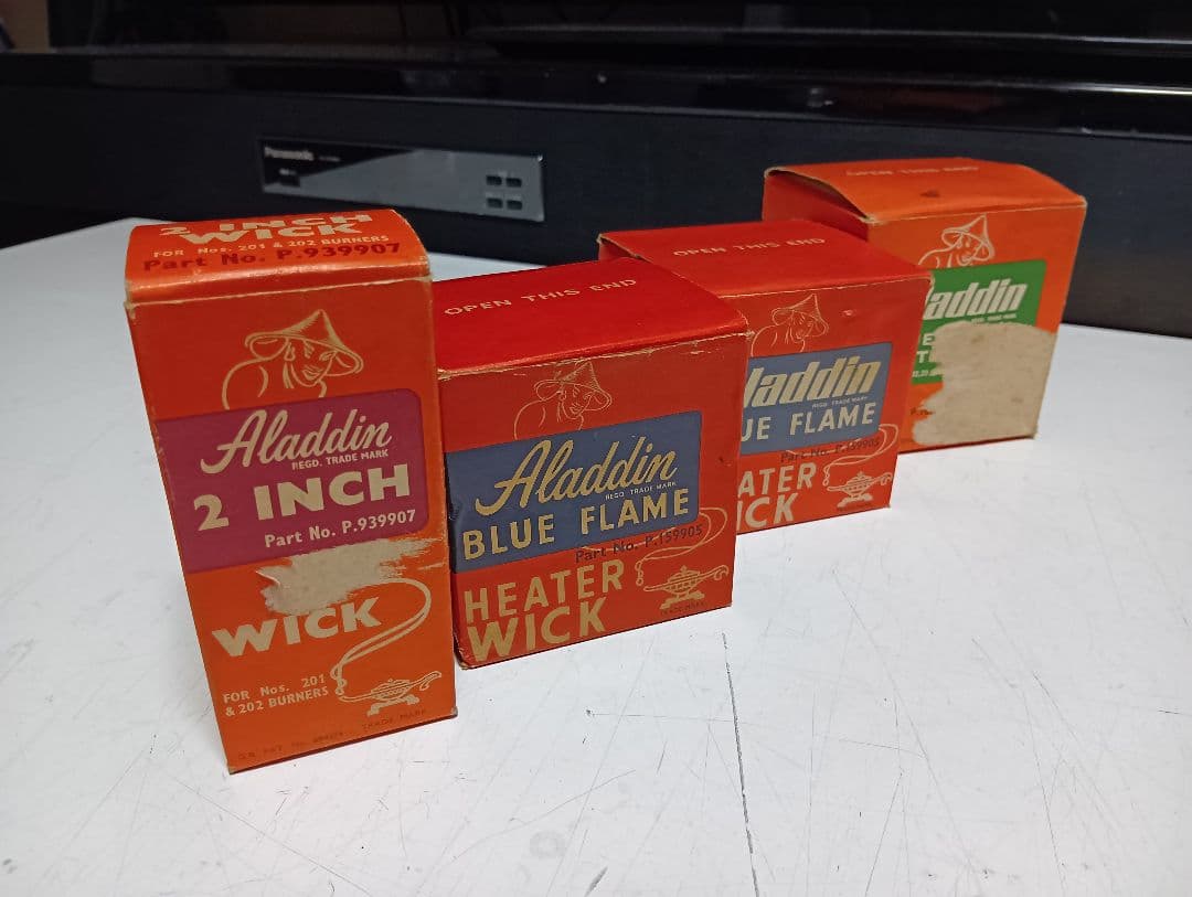 1960's　アラジン　替芯　15型　16型 （201 202 203兼用）