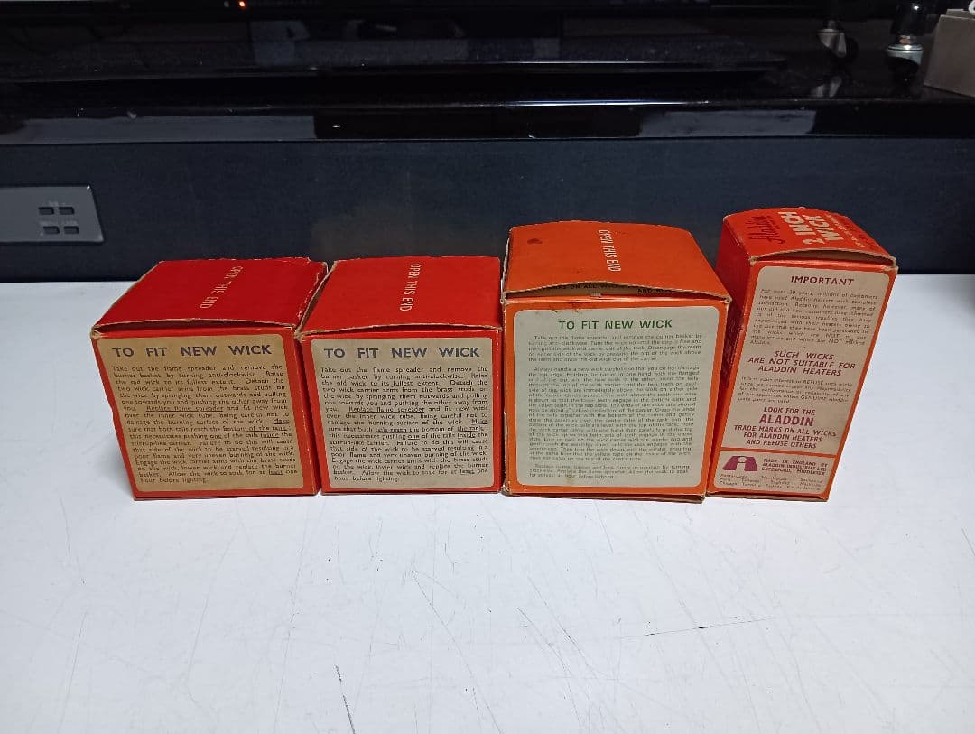 1960's　アラジン　替芯　15型　16型 （201 202 203兼用）