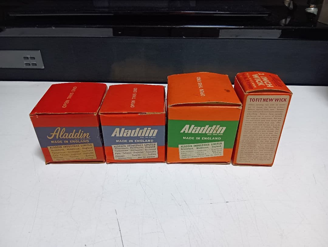 1960's　アラジン　替芯　15型　16型 （201 202 203兼用）