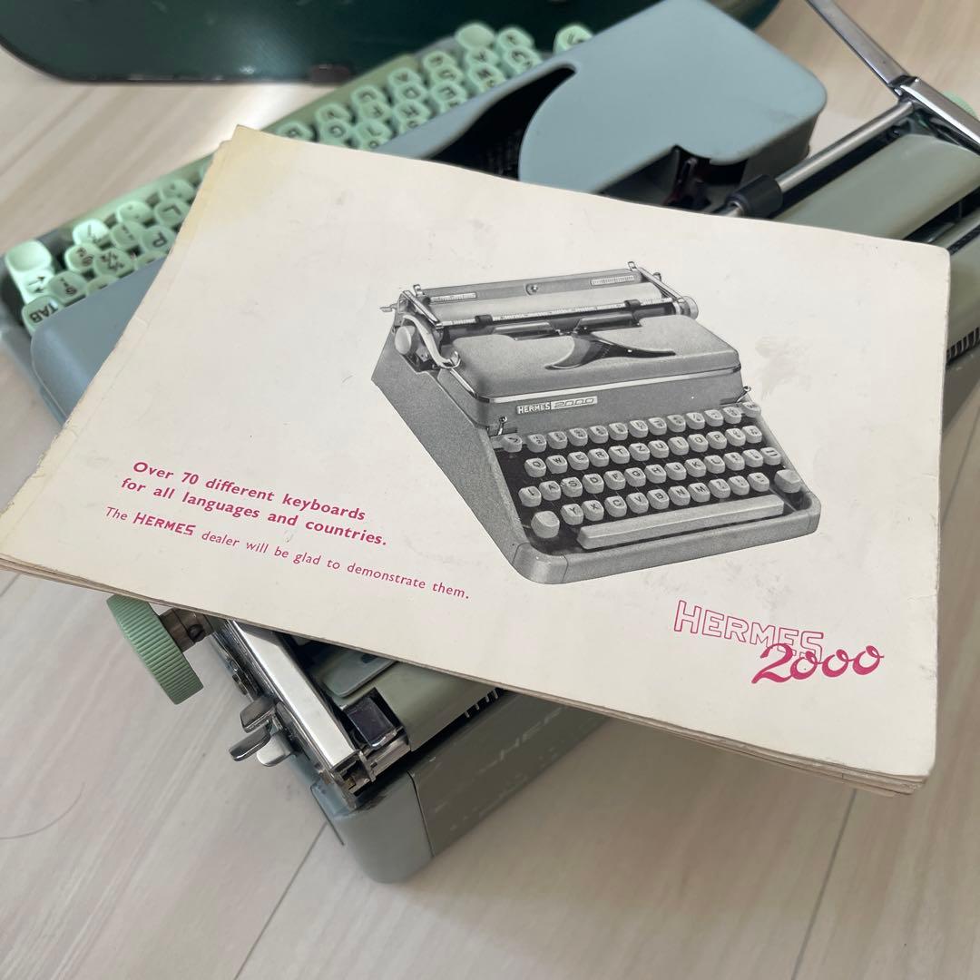 bhq様専門■タイプライター■エルメス 2000 動作未確認 ビンテージ