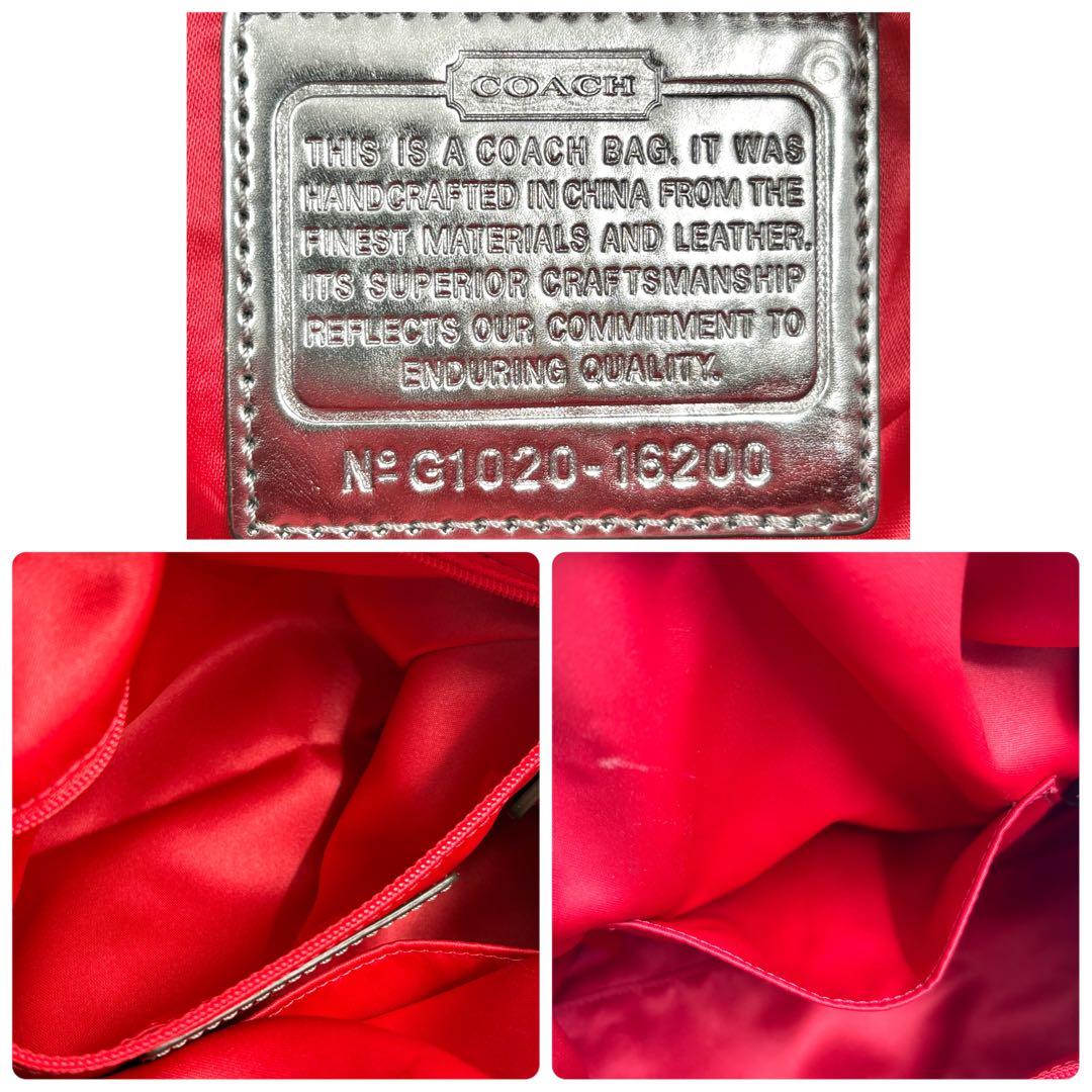 バッグ 00s y2k coach boston bag poppy navy 2way