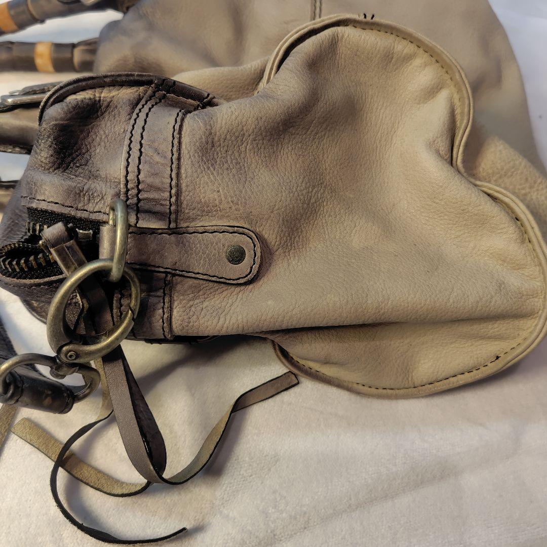 【希少】DIESEL レザーショルダーバッグ グラデーションデザイン