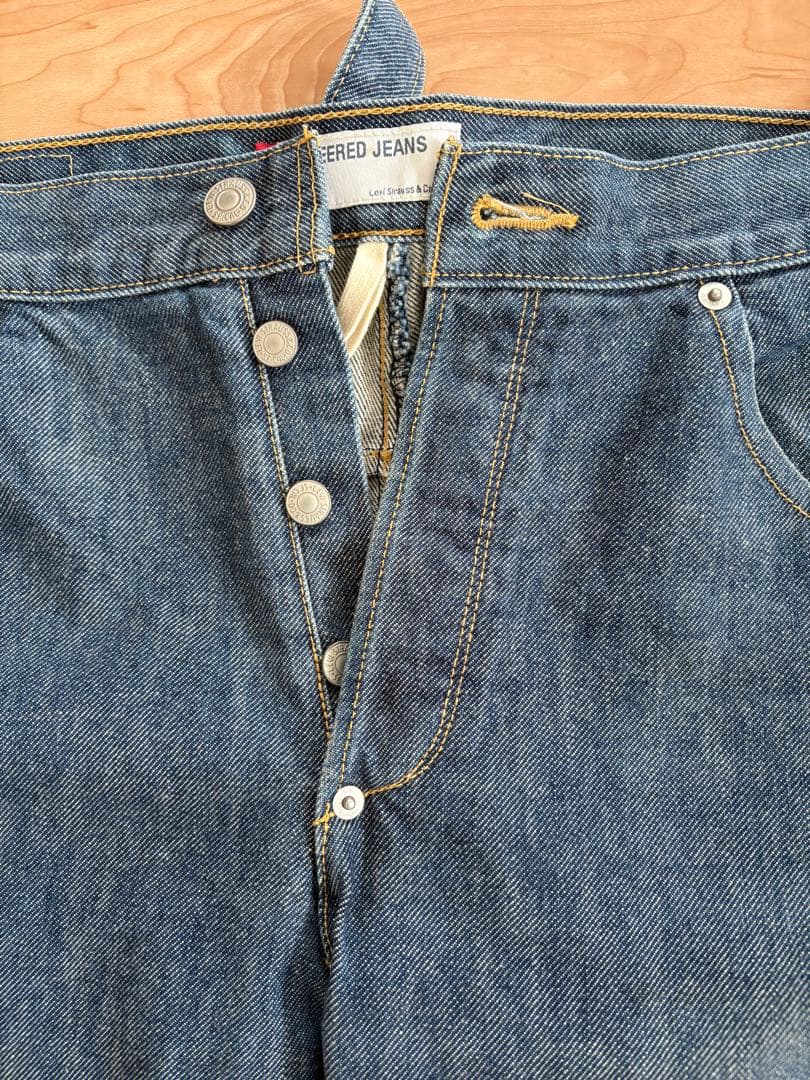 Levi's ENGINEERED JEANS LOOSE ダークブルー