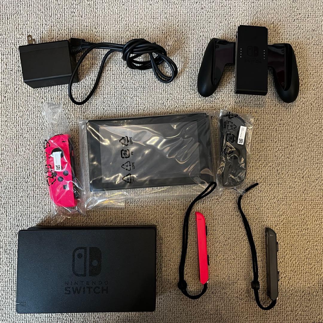 Nintendo Switch 本体 ピンク/グレー