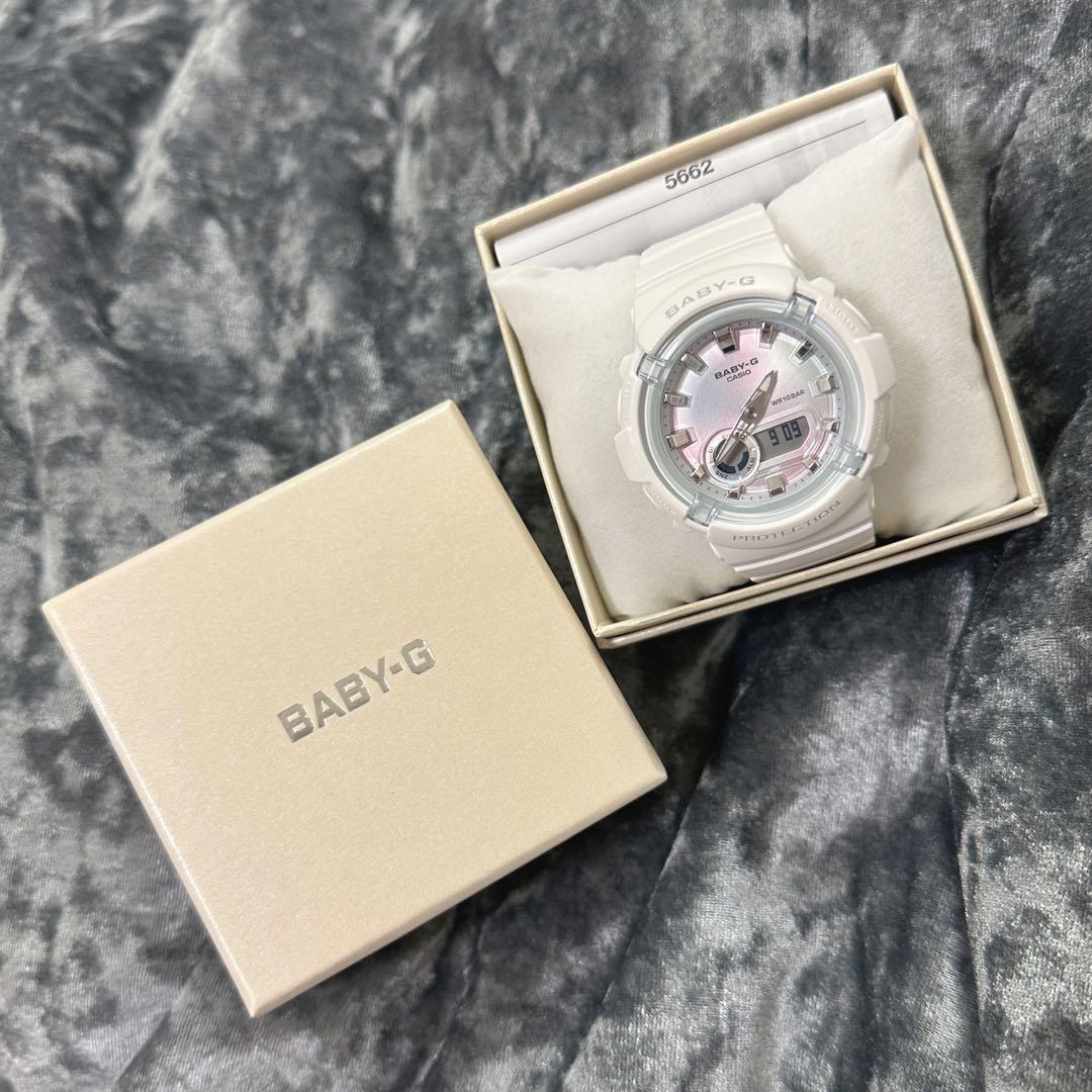【値下げ】BABY-G 腕時計 レディース ホワイト