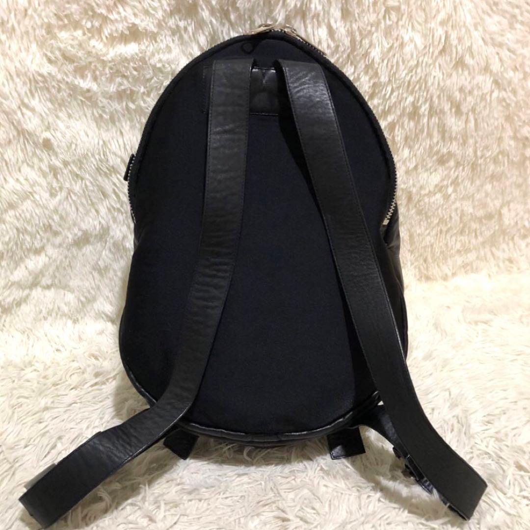 未使用級☆カワカワ　25bis レザー　リュック　 バックパック ブラック