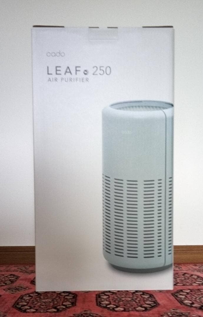 cado カドー　空気清浄機　LEAF250 ホワイト 除菌 消臭 メンテナンス