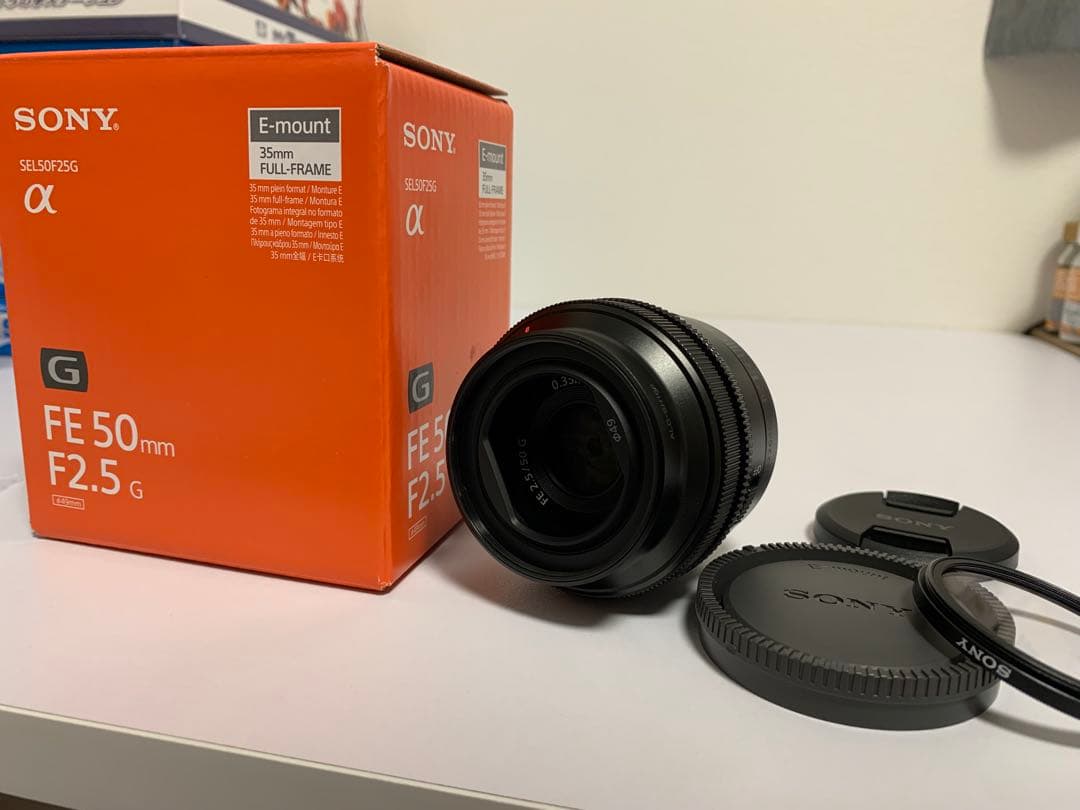 美品　SONY FE 50mm F2.5 G SEL50F25G 単焦点レンズ