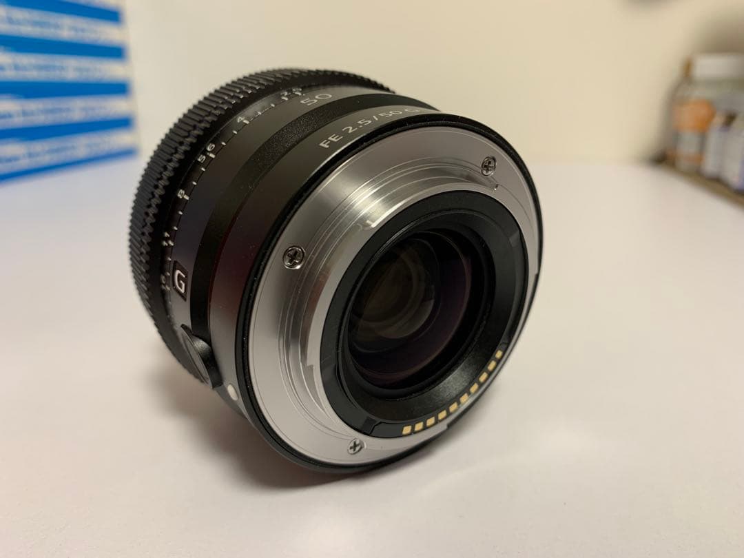 美品　SONY FE 50mm F2.5 G SEL50F25G 単焦点レンズ
