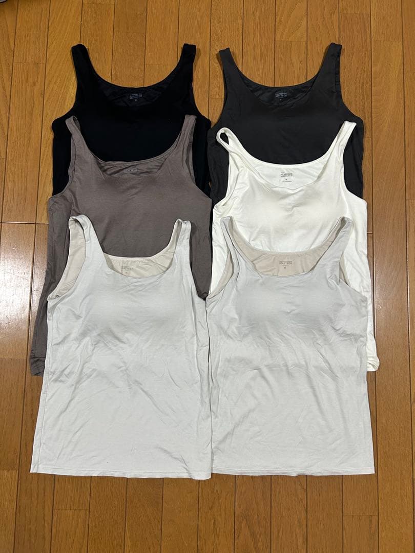 ユニクロ　ヒートテックタンクトップ6枚