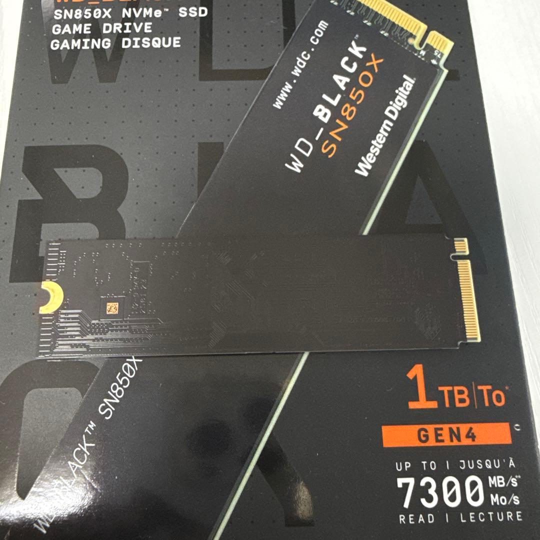 内蔵型SSD WD_BLACK SN850X 1TB NVMe SSD