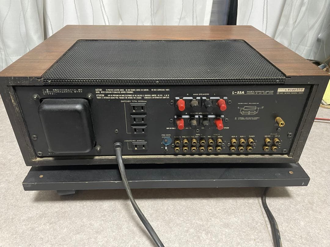 LUXMAN L-55A アンプ